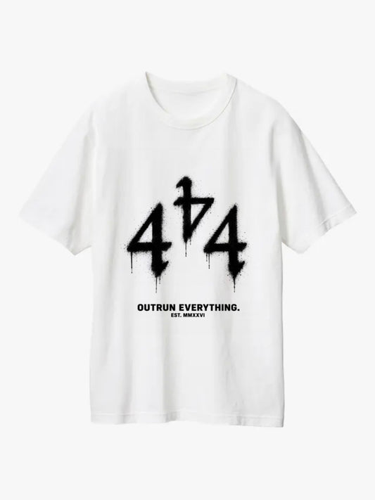 Outrun Everything Premium Oversized Tee
