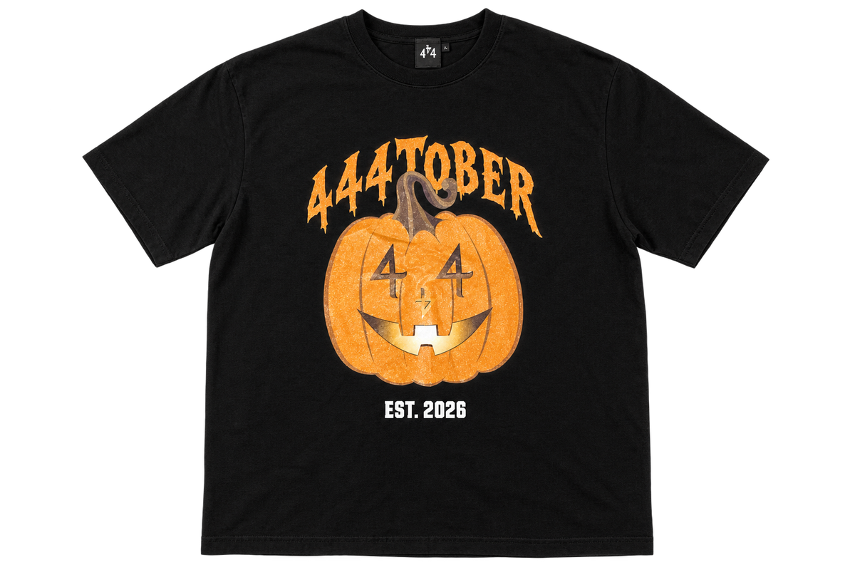 444TOBER Pumpkin Oversized Tee